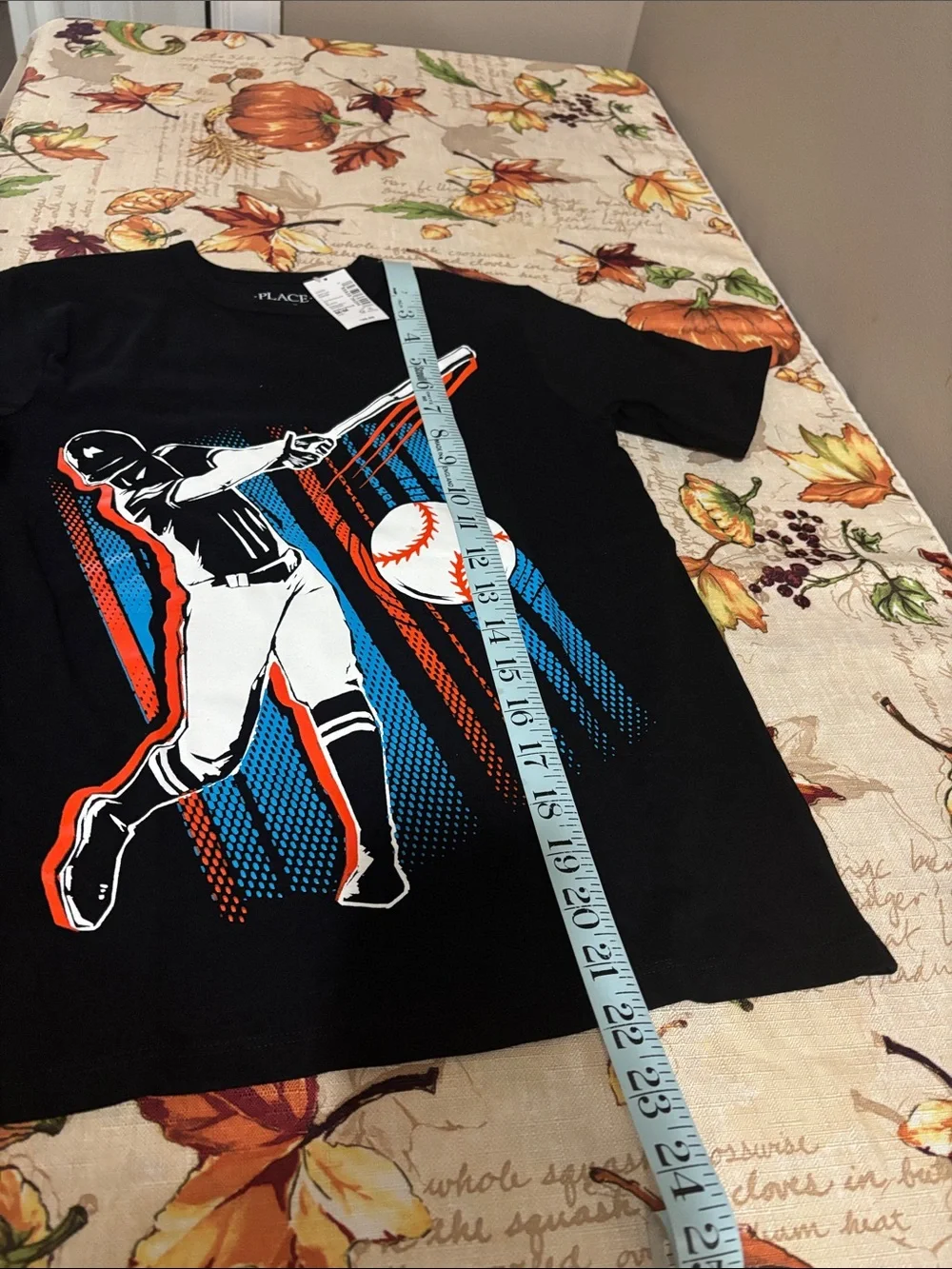 The Children's Place Black Baseball Graphic Tee